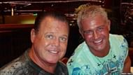 Jerry Lawler and his son Brian before the later's death